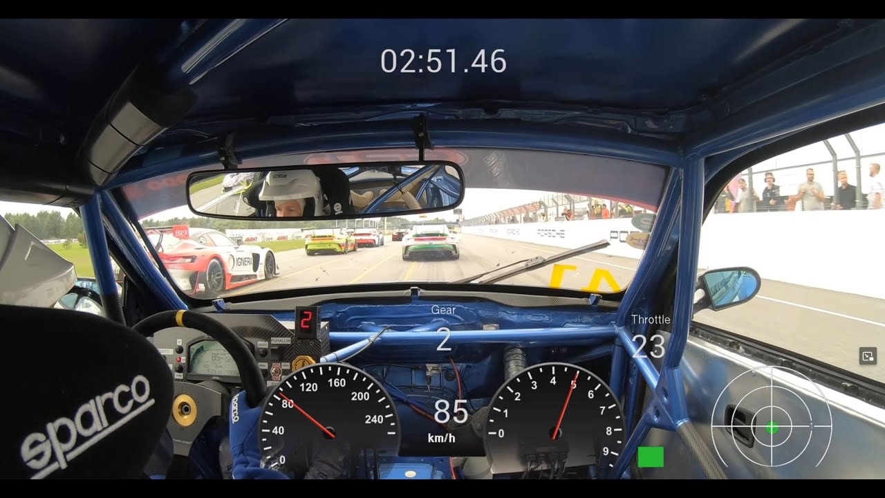 BaTCC Pärnu Summer Race 2024 BGT , Race 3 BMW M3 onboard