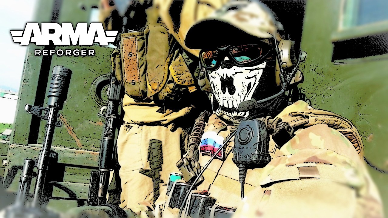 Arma Reforger. Современные бои. СПЕЦНАЗ в Сирии #armareforger #games #streamer