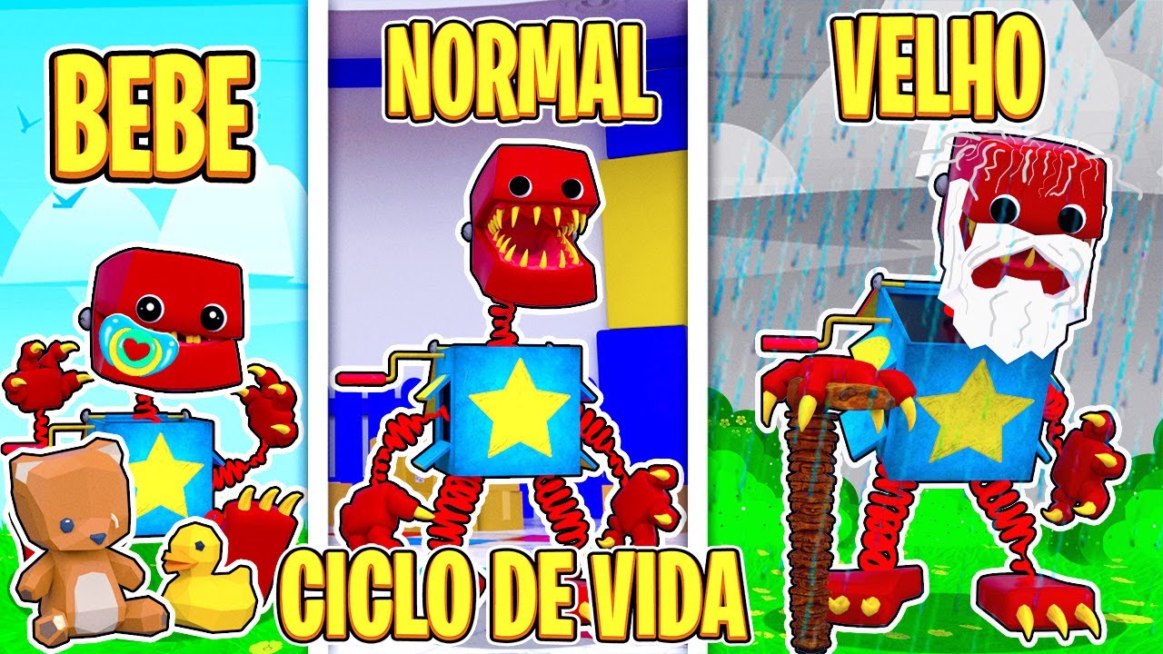 Ciclo de Vida do Boxy Boo no Roblox 🤩