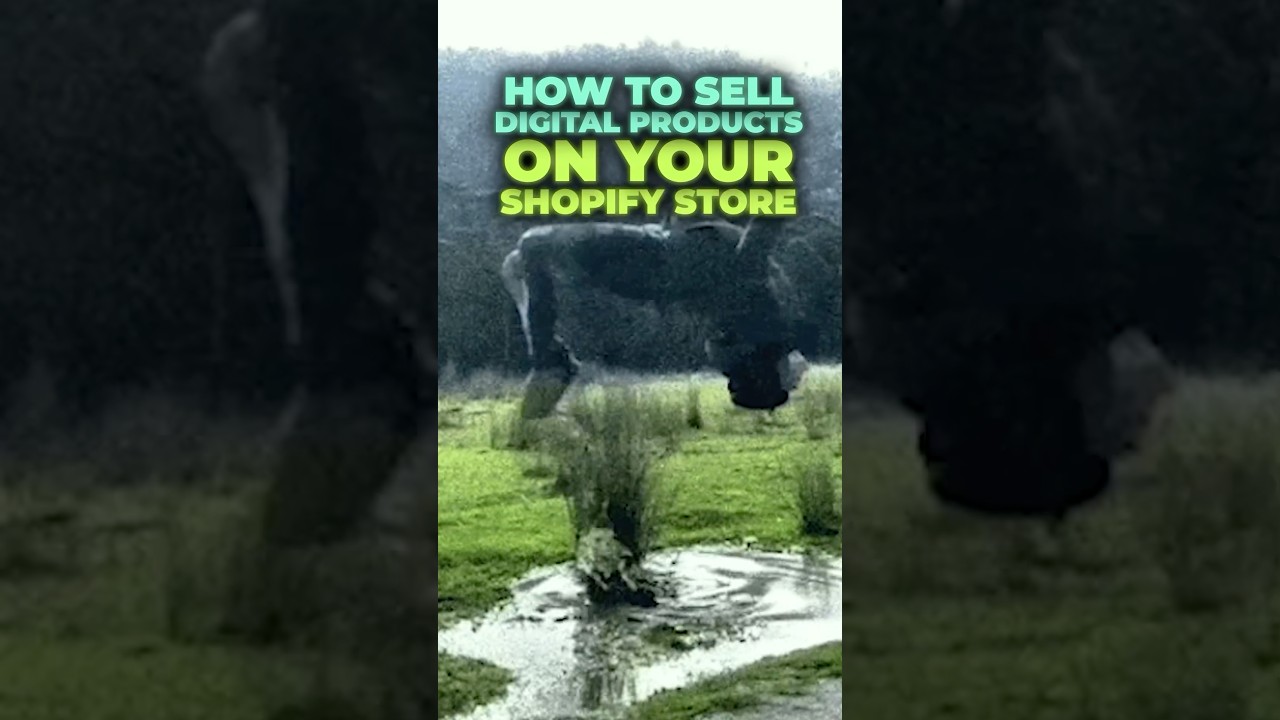 How to sell digital products on Shopify