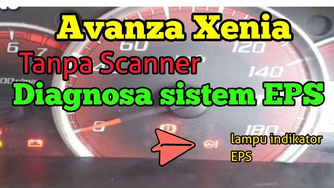 CARA MUDAH DIAGNOSA SISTEM EPS AVANZA XENIA SECARA MANUAL (JEMPER)