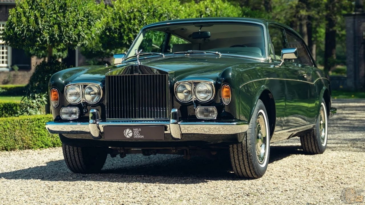 Unikat Rolls-Royce Corniche Shooting Brake by Niels van Roij mit E-Bike-Fahrradtr&auml;ger