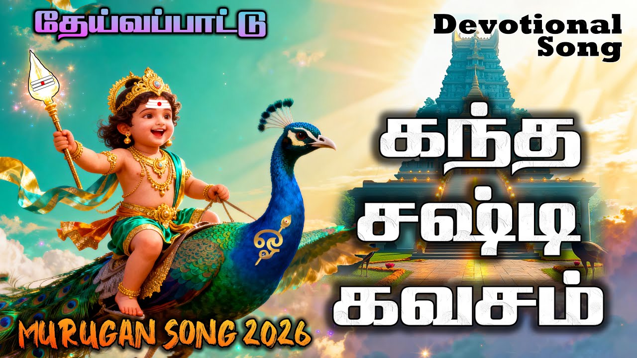 Kandha Sashti Kavacham | Murugan | கந்த சஷ்டி கவசம் |  Devotional | Tamil HD Song
