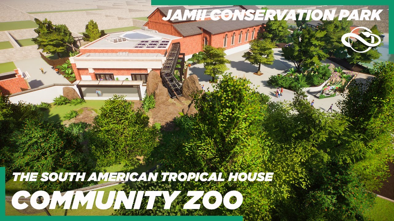 Planet Zoo | South American Tropical House | Jamii Conservation Park | Community Zoo Build | Ep.15