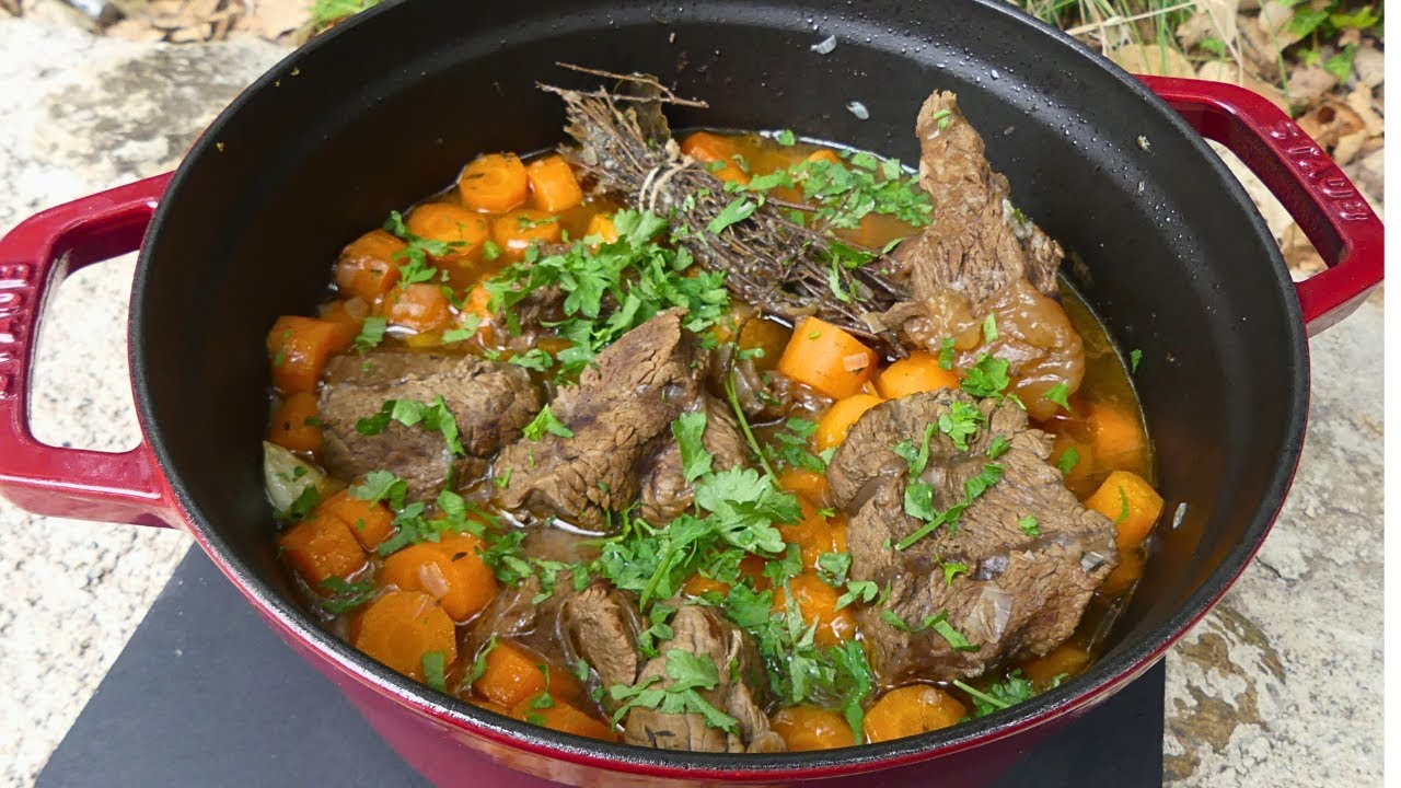Bœuf 🥕Carotte. Recette facile et délicieuse!