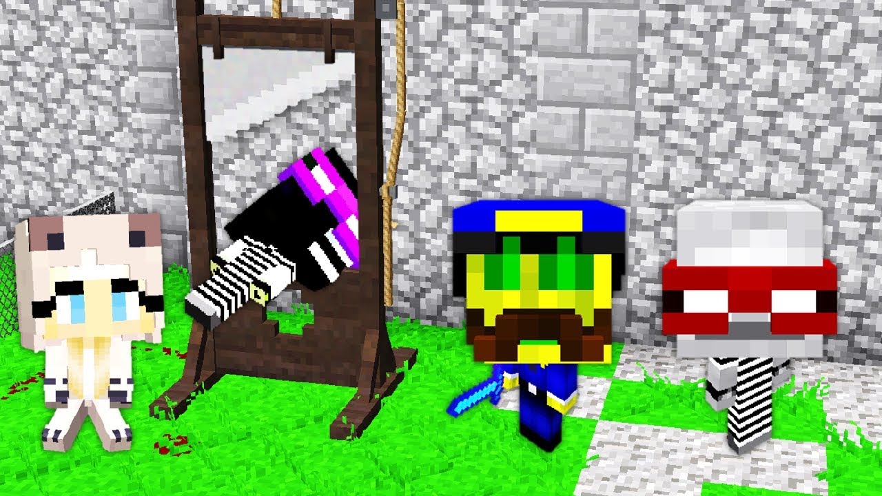 HINRICHTUNG im GEFÄNGNIS?! - Minecraft COMMANDO
