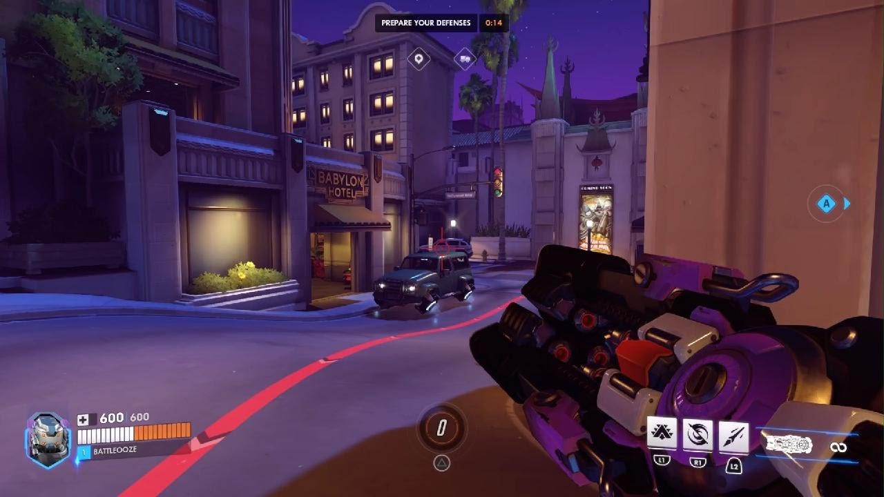 Overwatch Sigma gameplay