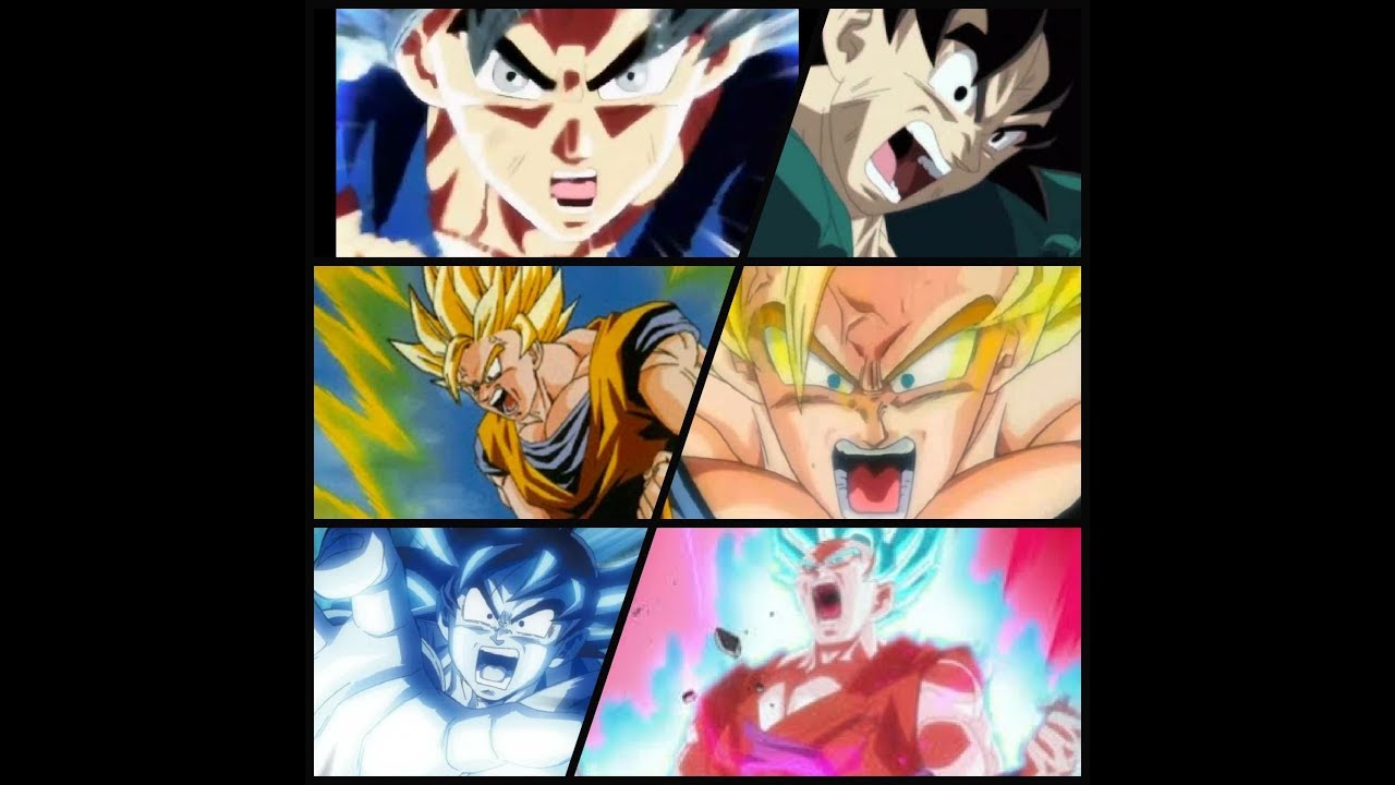 TOP 5 BEST GOKU ( SEAN SCHEMMEL ) SCREAMS