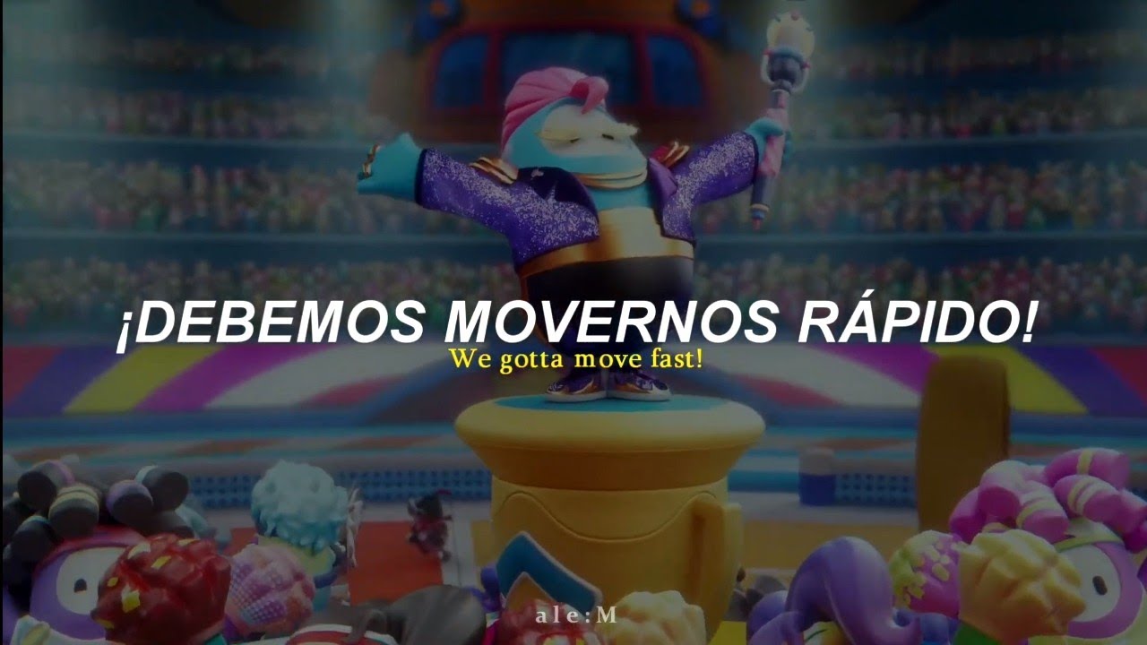 Yo y los clasificados cuando suena: // Fall Guys - Fall 'N' Roll (Sub Español) (Lyrics)