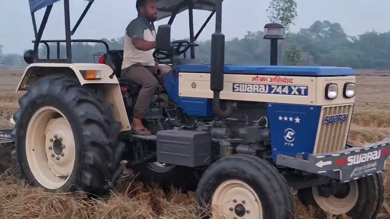 Swaraj 744xt harrow performance 