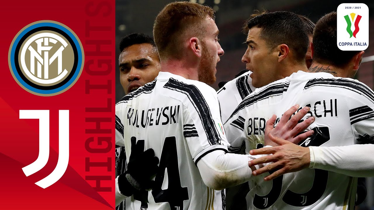 Inter 1-2 Juventus | CR7 scores brace as Juve take aggregate lead over Inter | Coppa Italia 2020/21