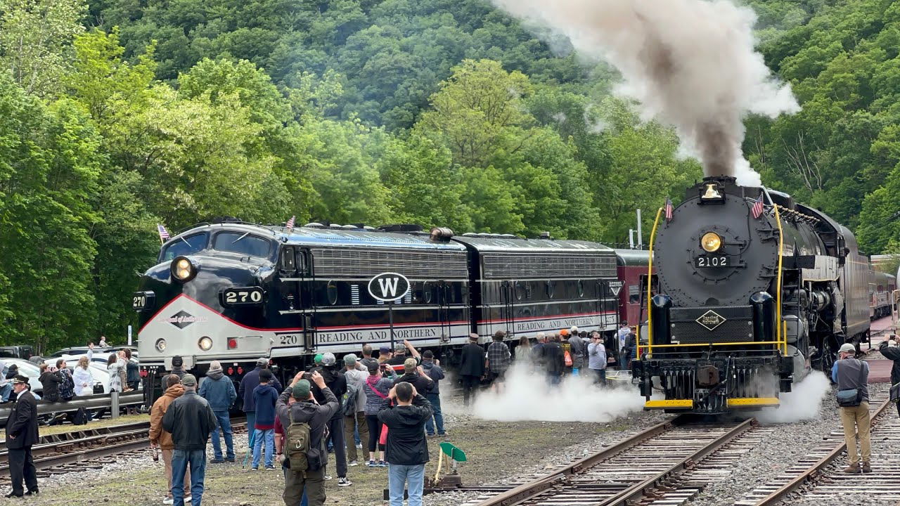 Open air on the Iron Horse with #2102