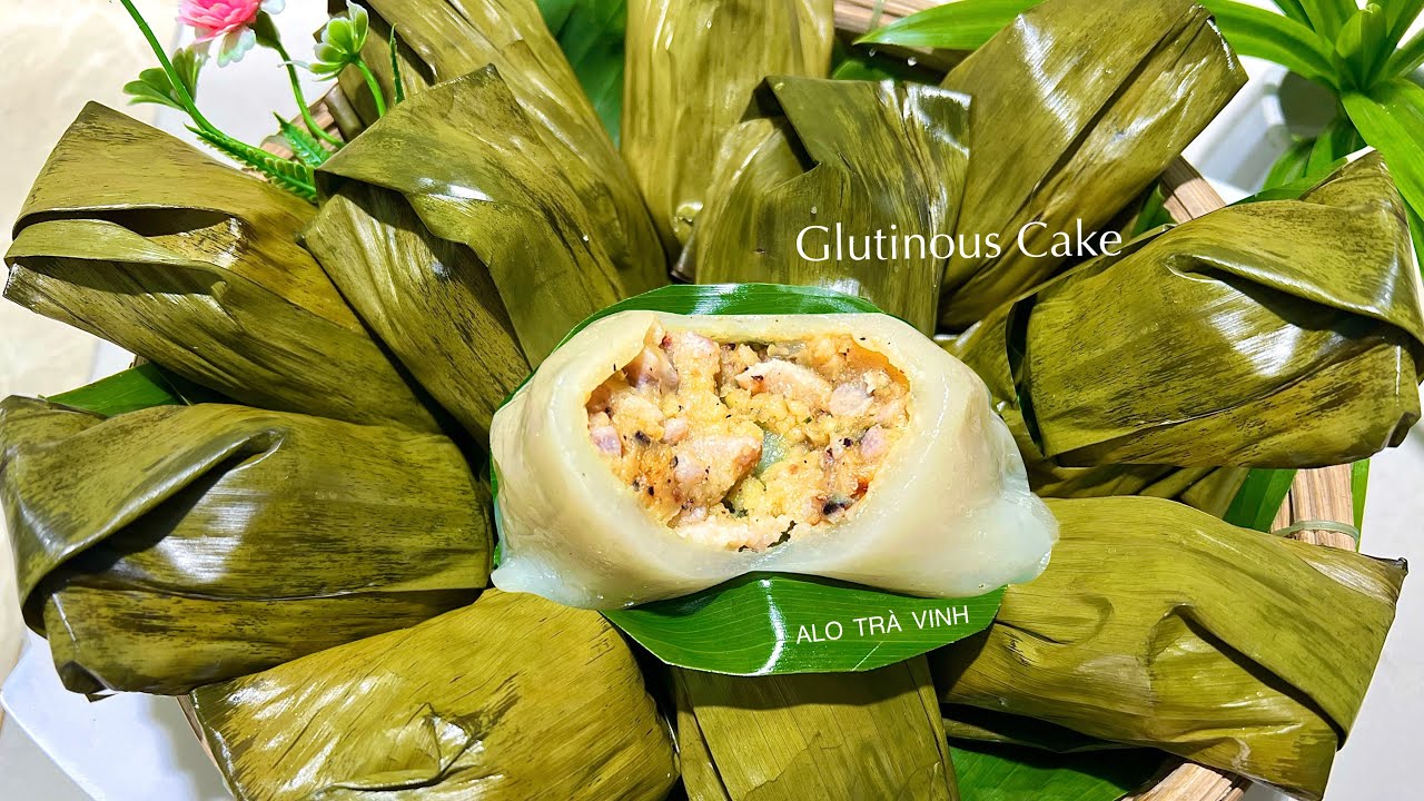 B&Aacute;NH NẾP - C&aacute;ch l&agrave;m Đơn Giản để qua ng&agrave;y B&aacute;nh Vẫn Mềm Dẻo Ngon - Steamed sticky rice cake