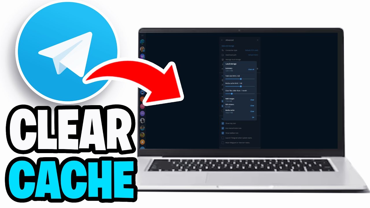 How To Delete Telegram Cache On PC! - Tutorial
