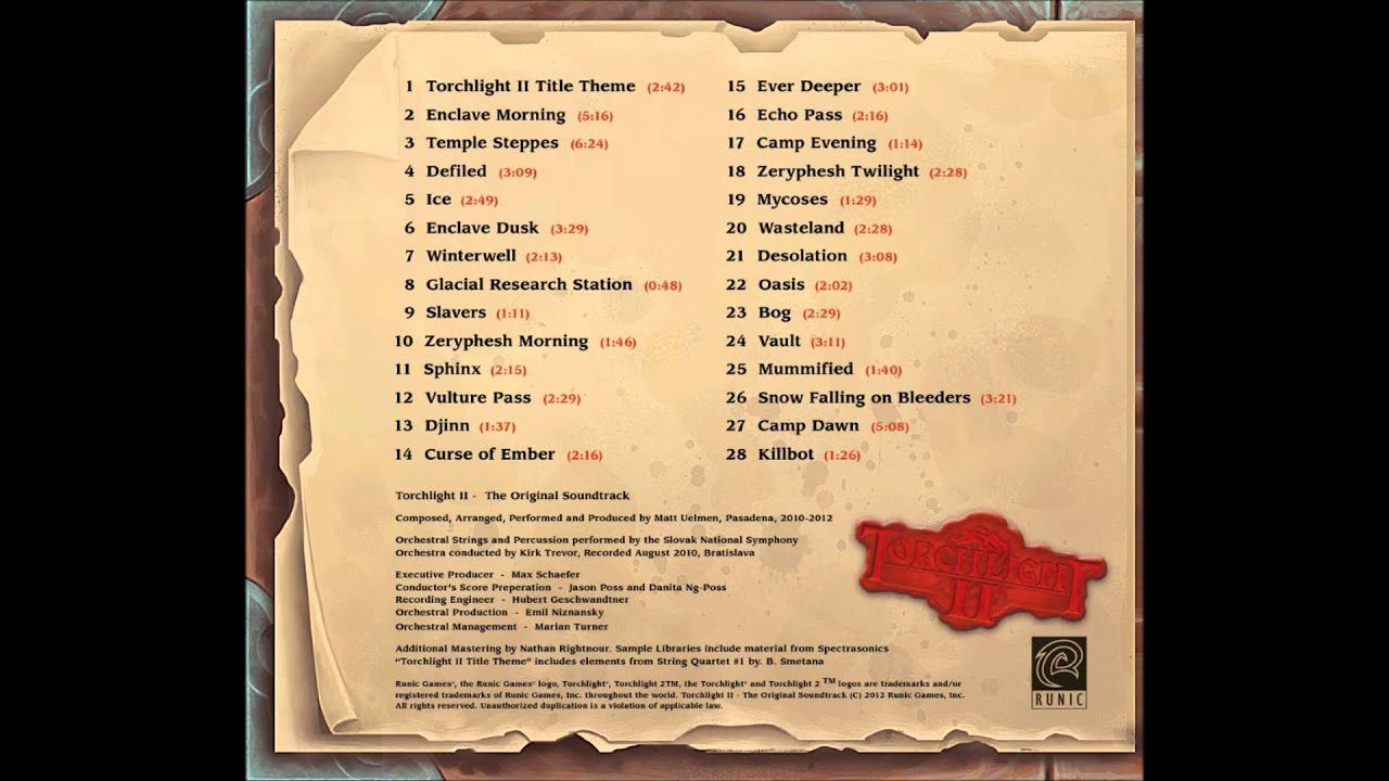 Torchlight II OST - Enclave Morning