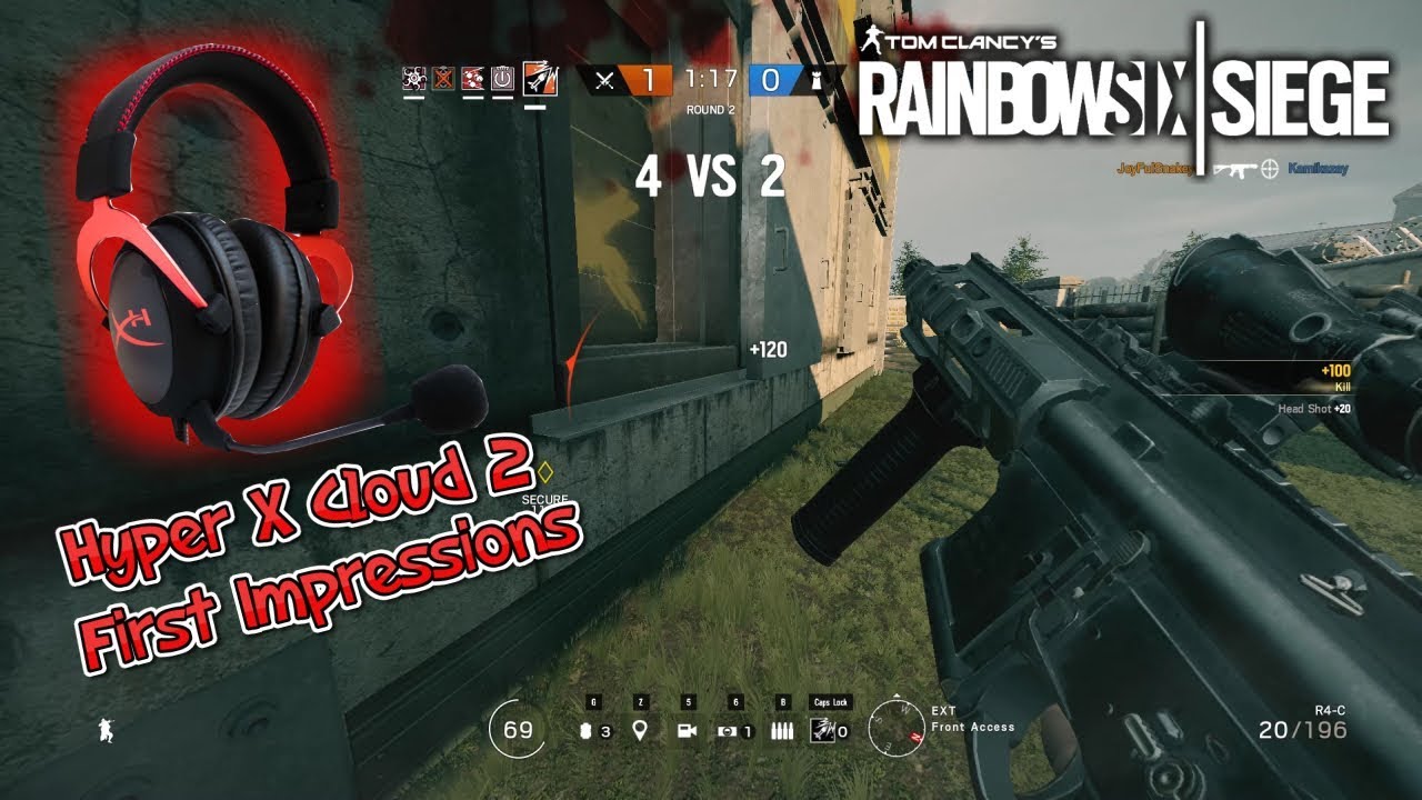 Hyper X Cloud 2 First Impressions! - Rainbow Six Siege