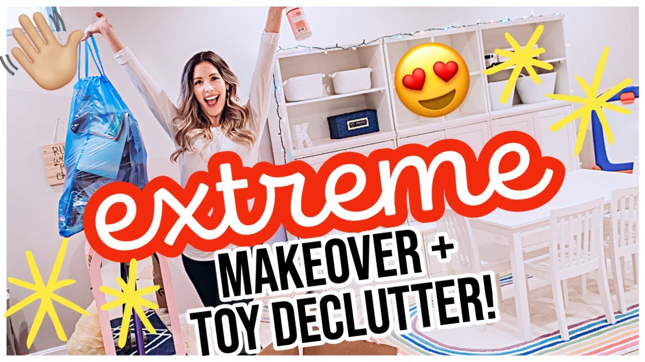 EXTREME BASEMENT MAKEOVER! CLEAN ORGANIZE DECLUTTER WITH ME!  @Brianna K Homemaking
