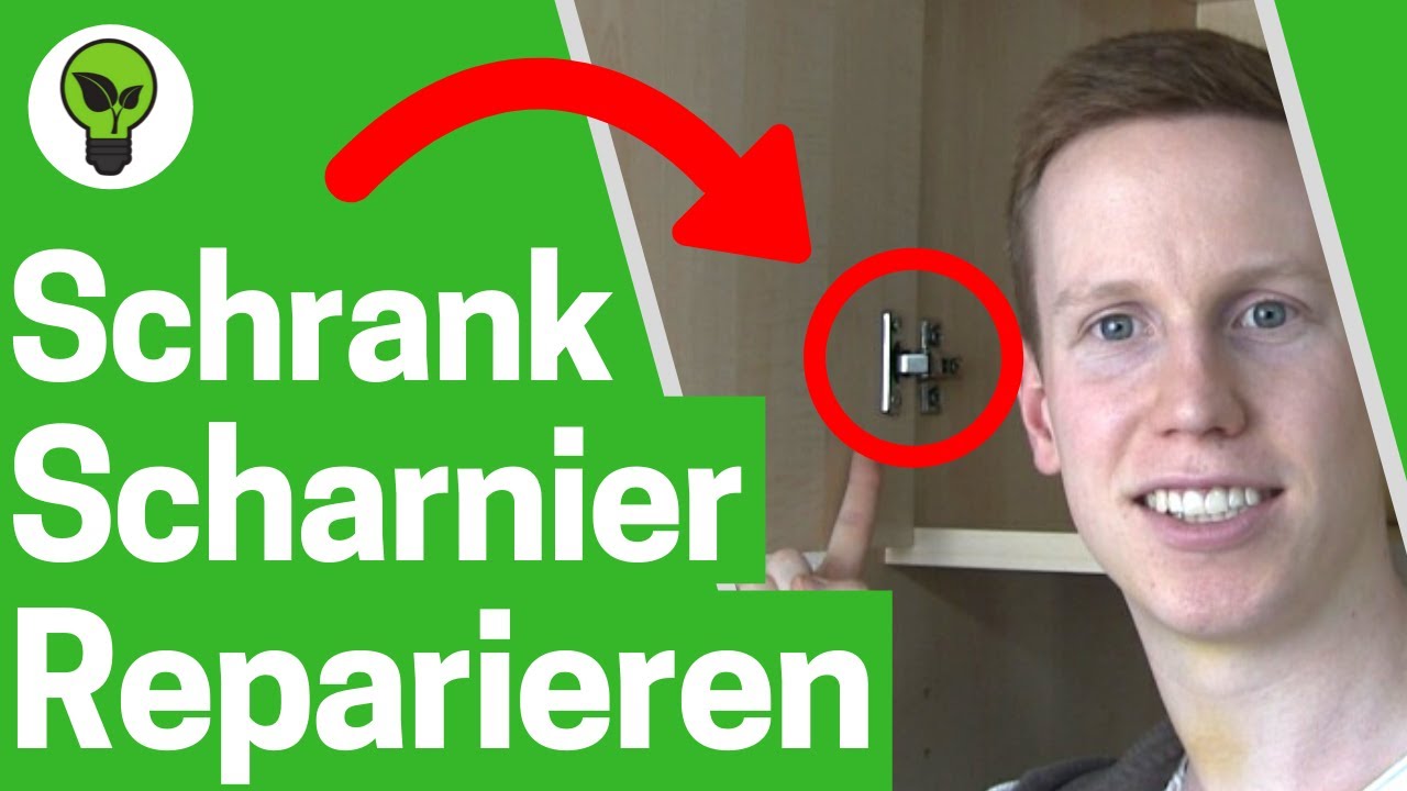 Ausgerissenes Scharnier Reparieren ✅ TOP ANLEITUNG: Schranktür Türscharnier Ausgebrochen & Kaputt???