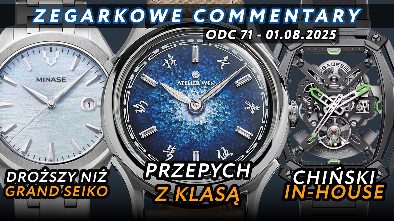 ORYGINALNE CHIŃSKIE ZEGARKI, Rado, IWC, Credor, Seiko, Damasko, BLancpain