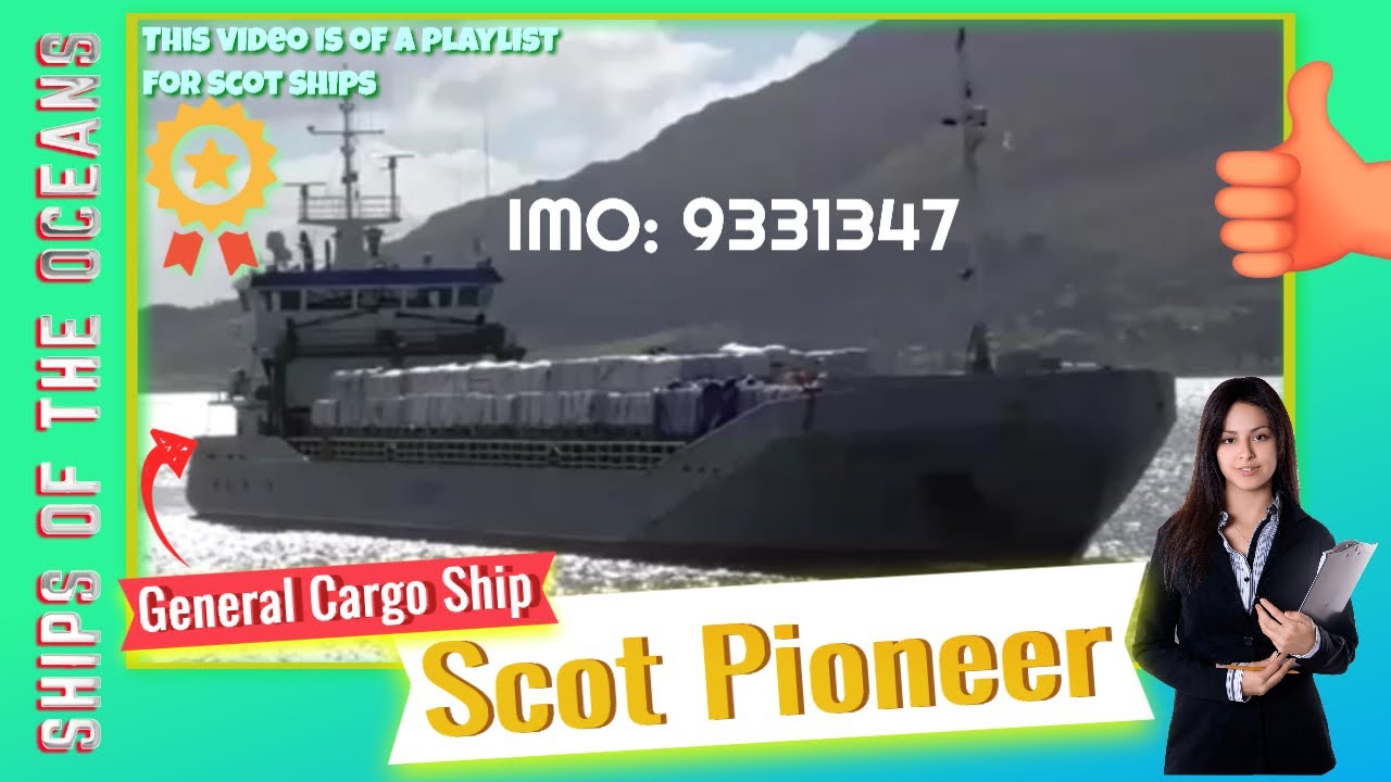 Scot Pioneer - General Cargo Ship arrives Warrenpoint Harbour