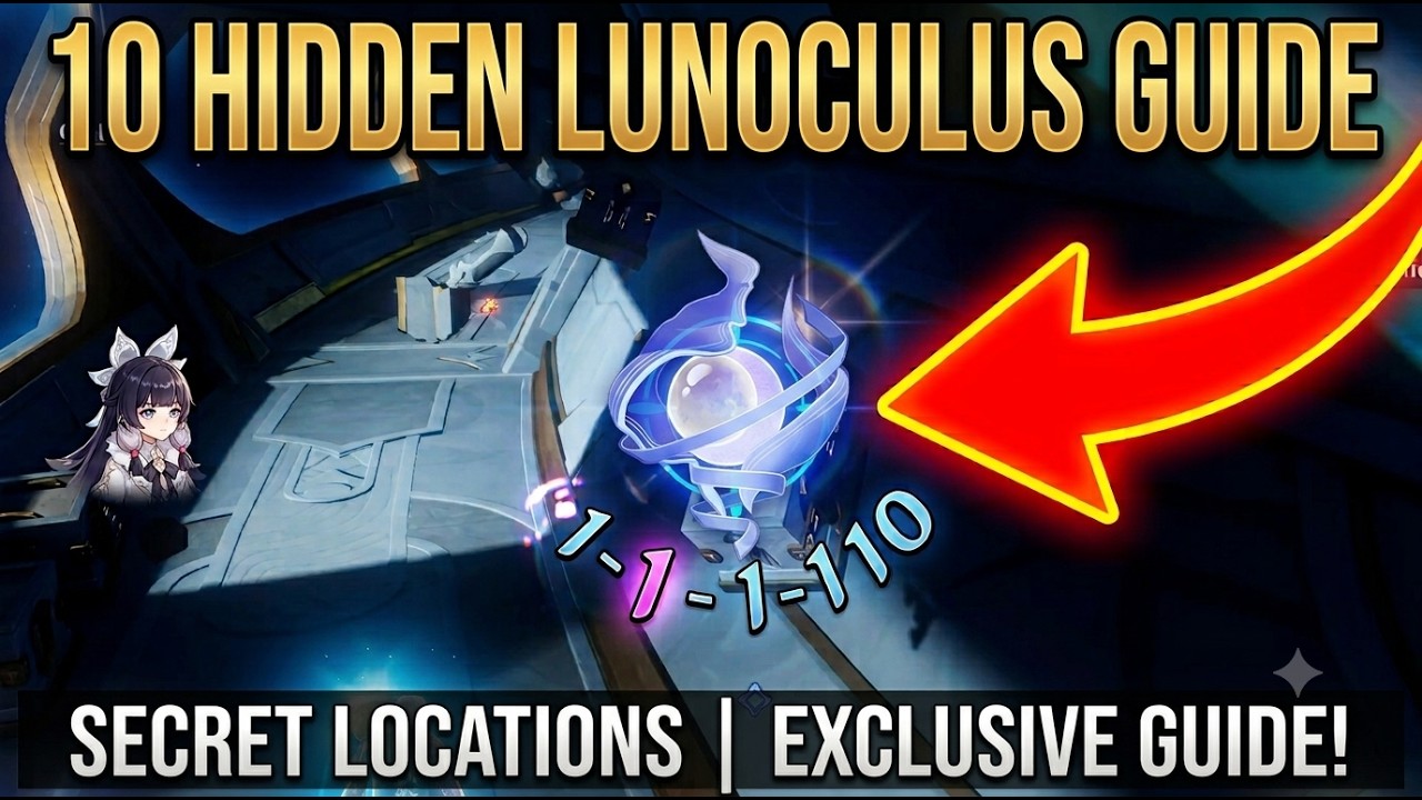 10 HIDDEN Lunoculus Locations Everyone Misses in Lunar Highlands!