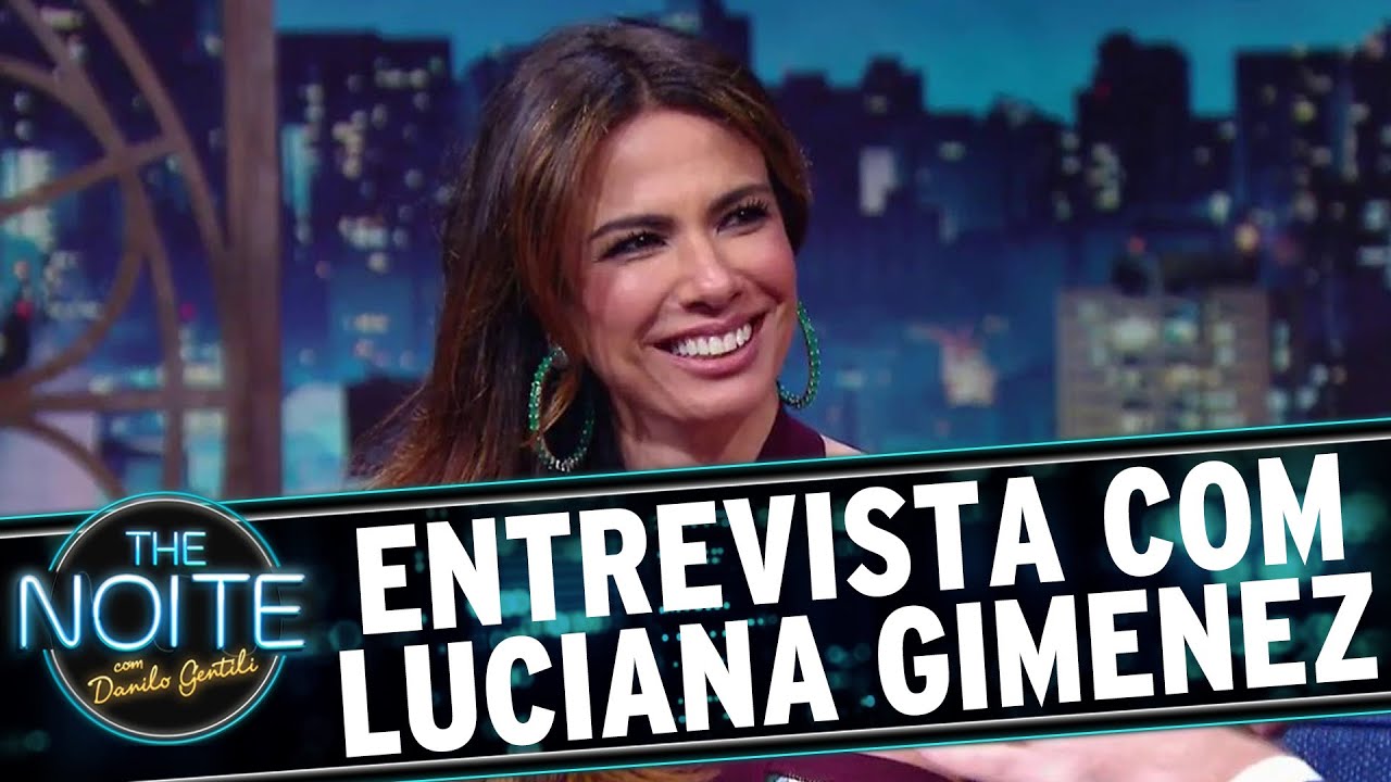 The Noite (07/03/16) - Entrevista com Luciana Gimenez