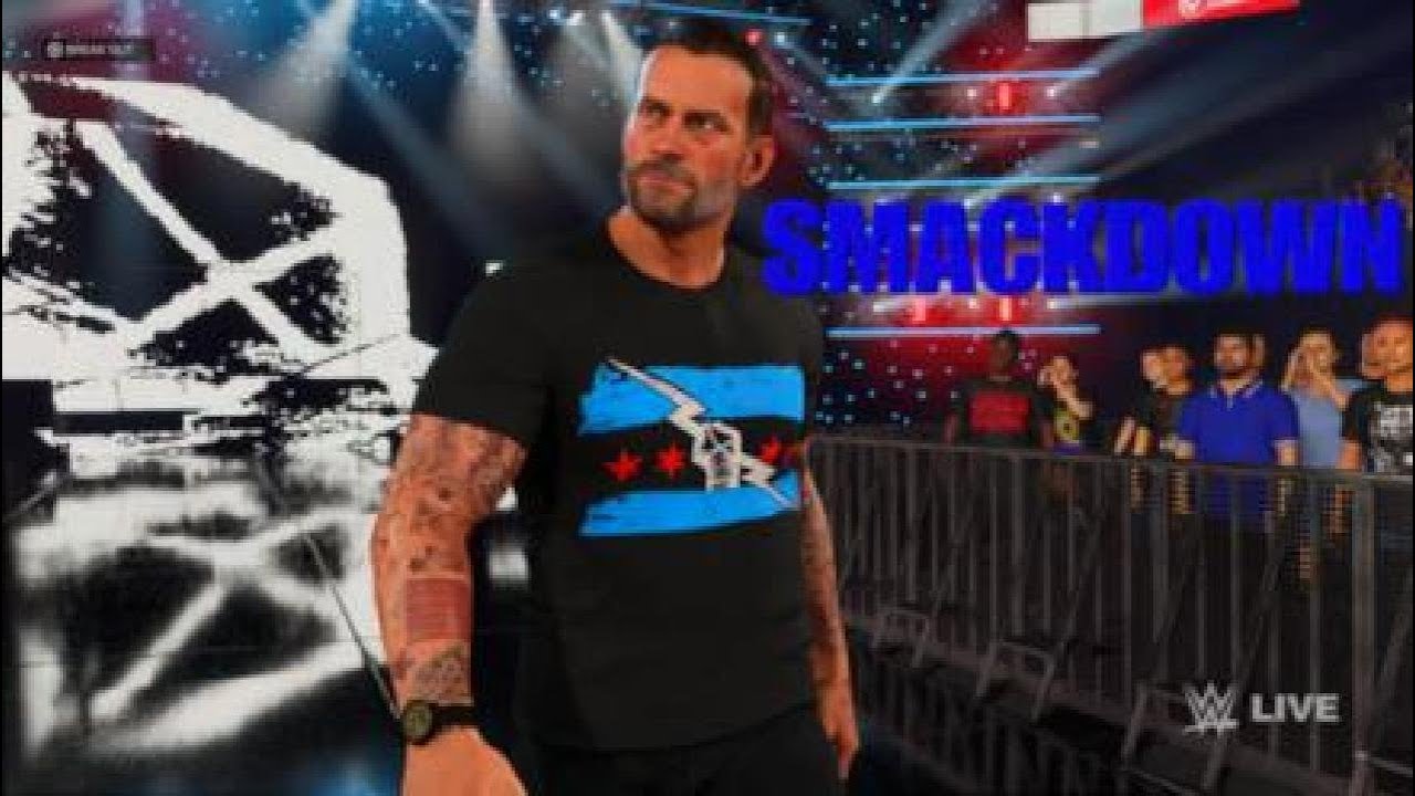 WWE 2K25 SMACKDOWN CM PUNK AND KEVIN OWENS THROWS BARBS AT EACHOTHER!!!!!!!!!!!!!!!
