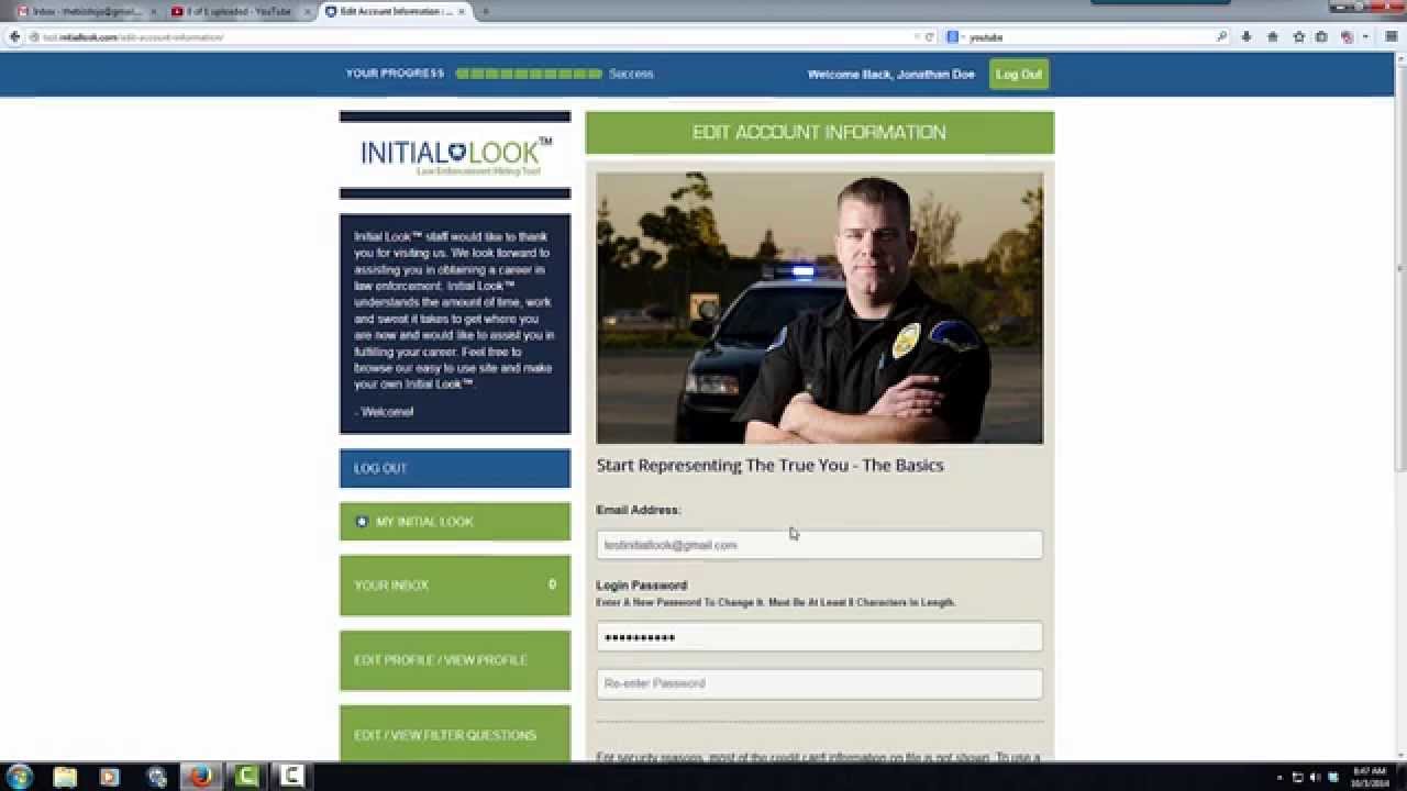 Initial Look: Applicant Overview Video