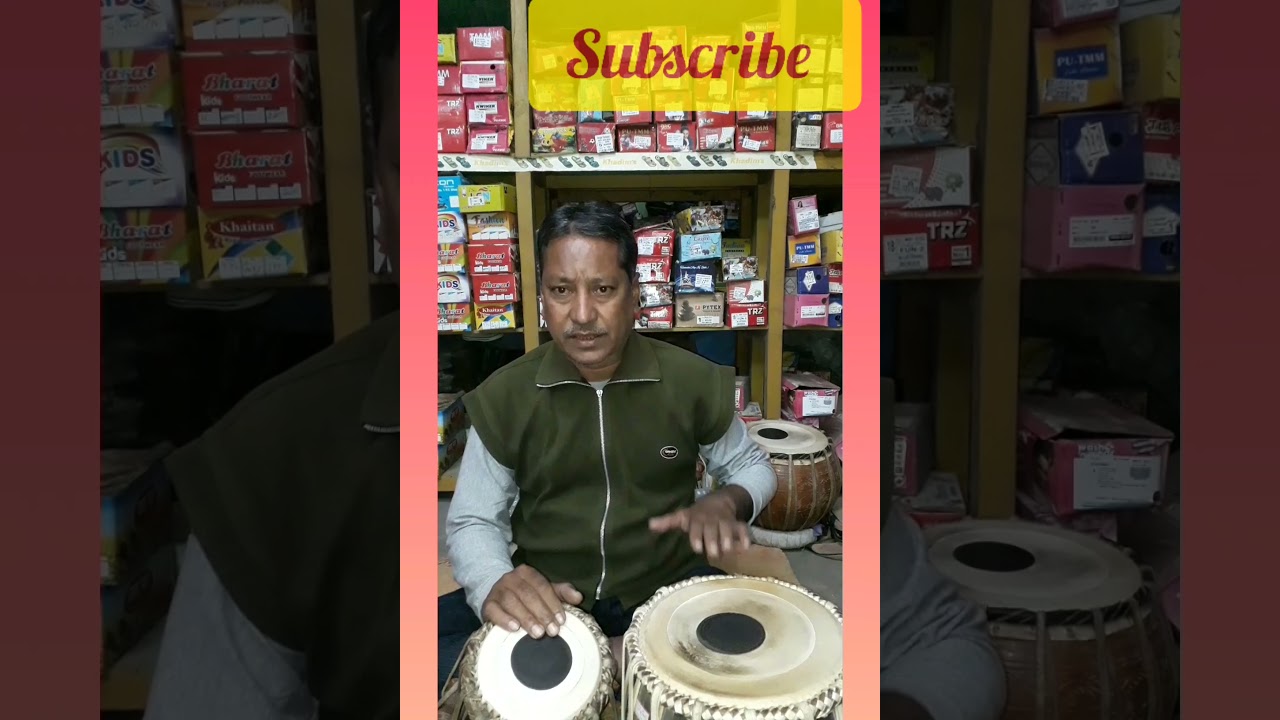 SOUND OF TABLA(A-55).@AllarakhaAhamed.Tabla bool.