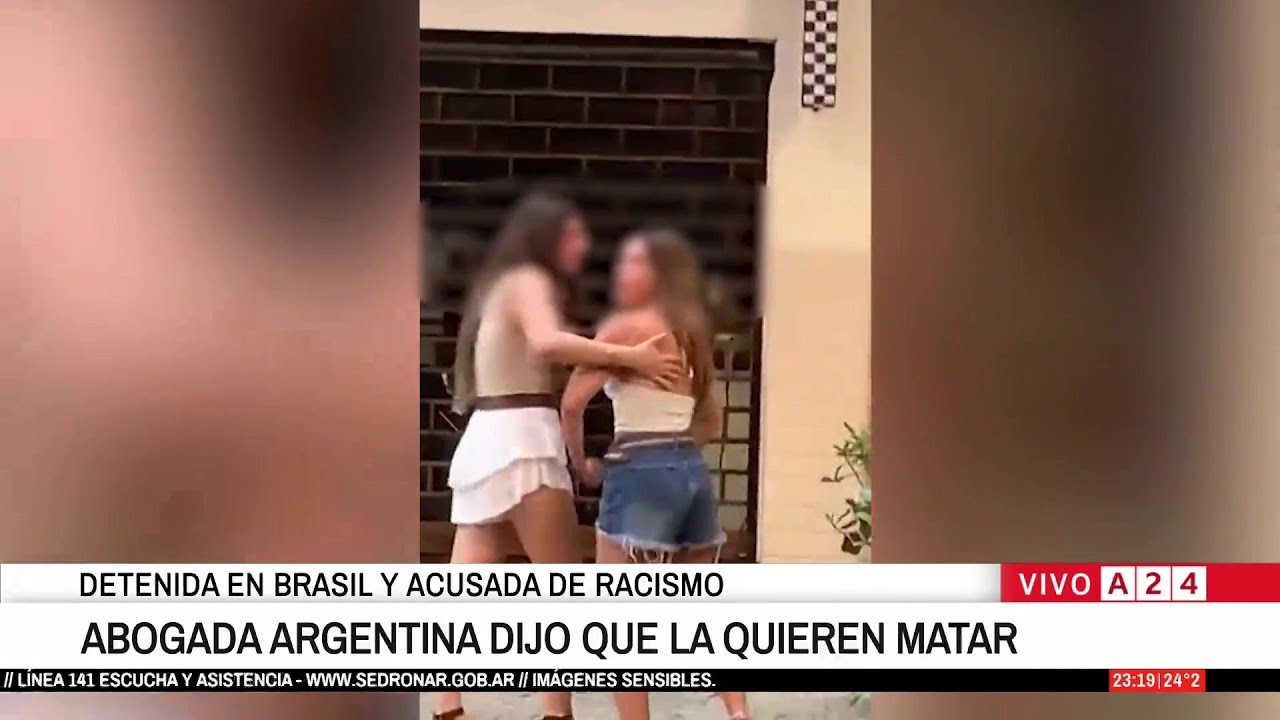 👉 DETENIDA EN BRASIL Y ACUSADA DE RACISMO: LA ABOGADA ARGENTINA DENUNCIÓ AMENAZAS