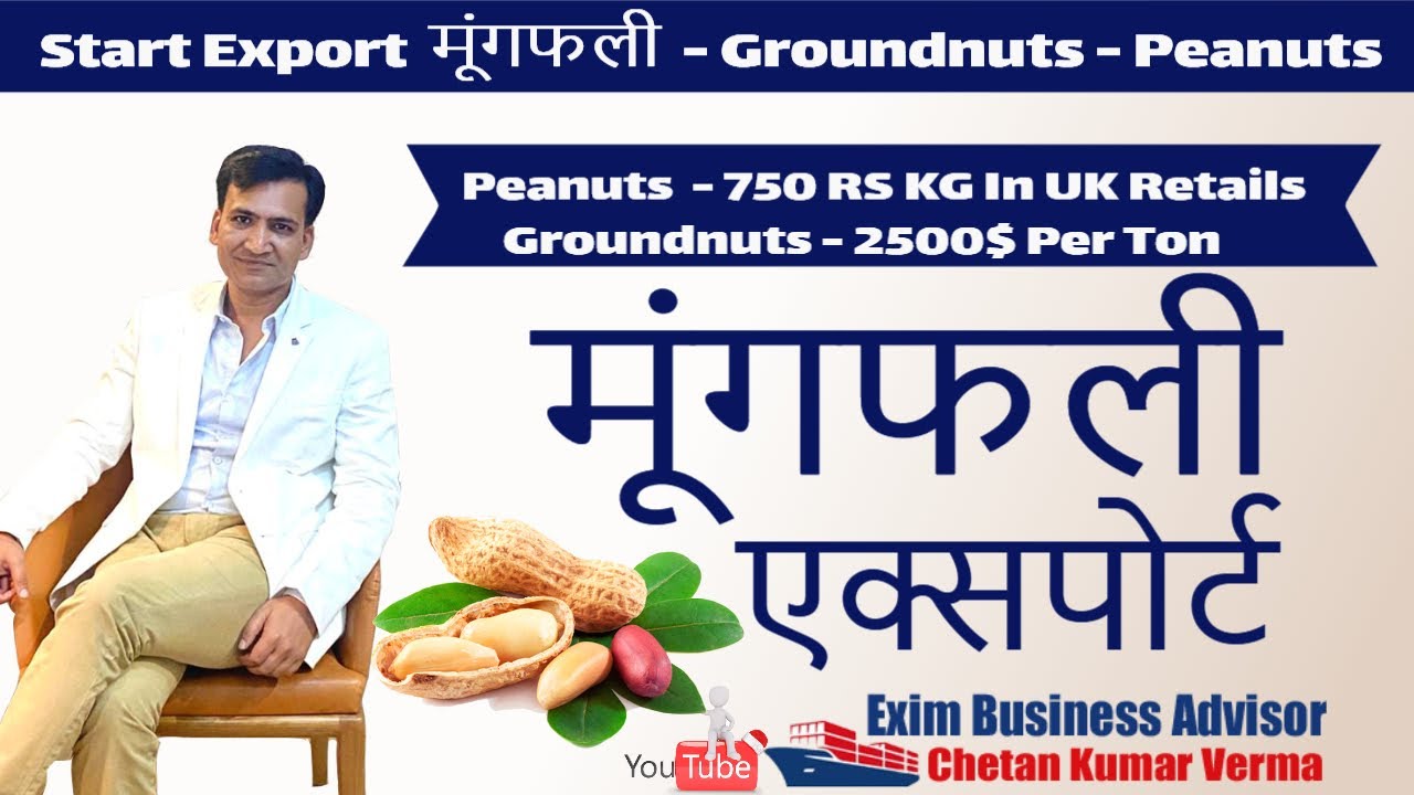 मूंगफली Groundnut Export From India | Peanuts Top Export Import Buyer Countries |How To Start Export