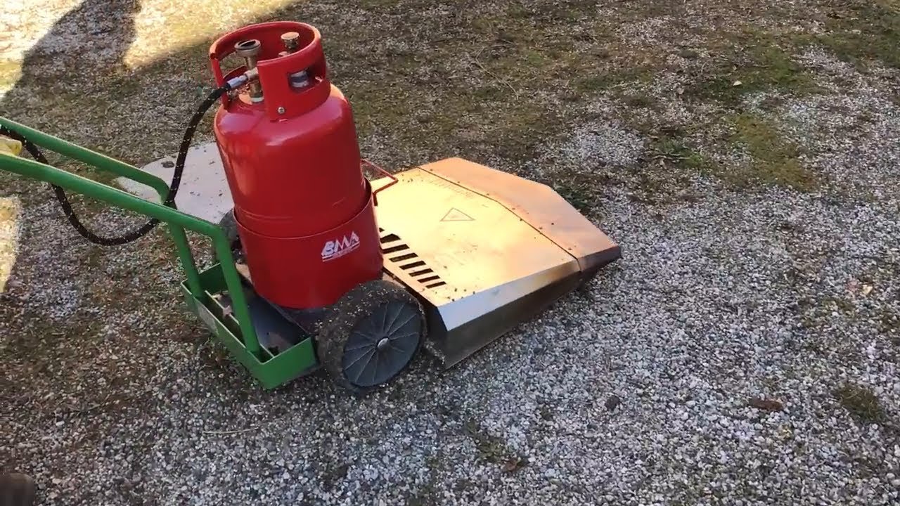 HOAF THERMHIT 75 - Pirodiserbatrice ad infrarossi a spinta con bombola ricaricabile