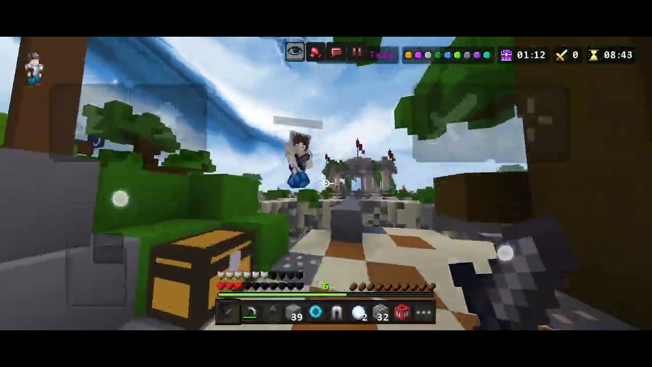 Hive skywars gameplay!!!
