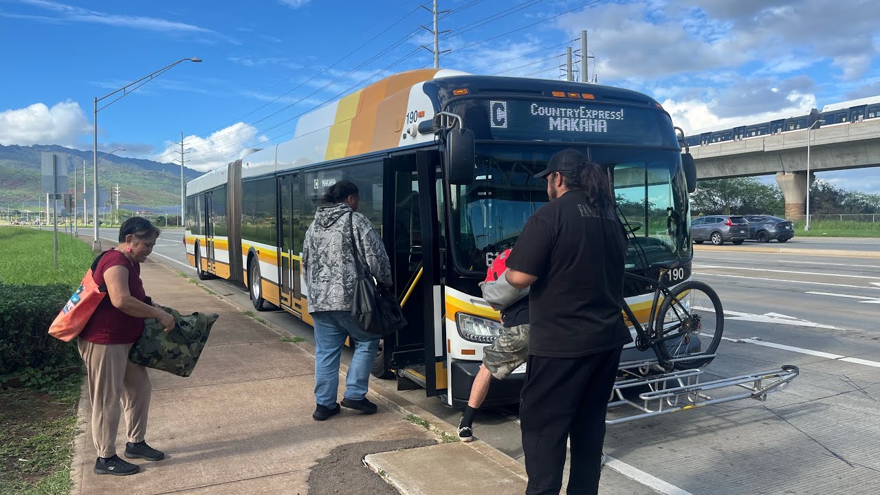 TheBus Honolulu Bus 190 Route C CountryExpress! MAKAHA