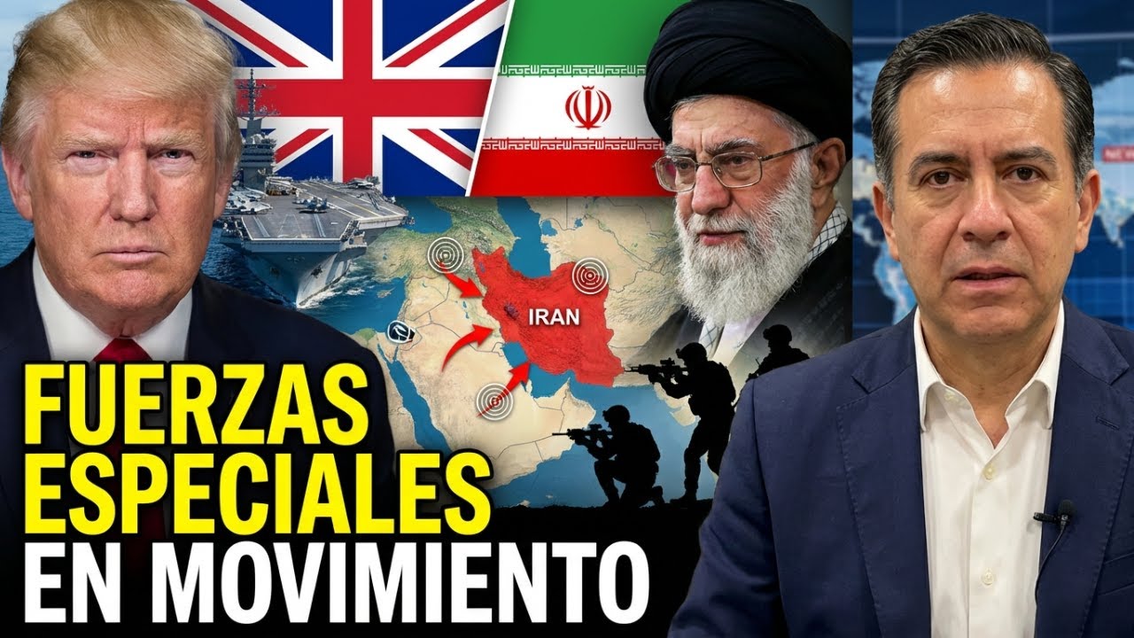 💣 LO QUE REINO UNIDO HIZO OBLIGA A EEUU INVADIR A IRÁN - FUERZAS ESPECIALES YA EN MOVIMIENTO