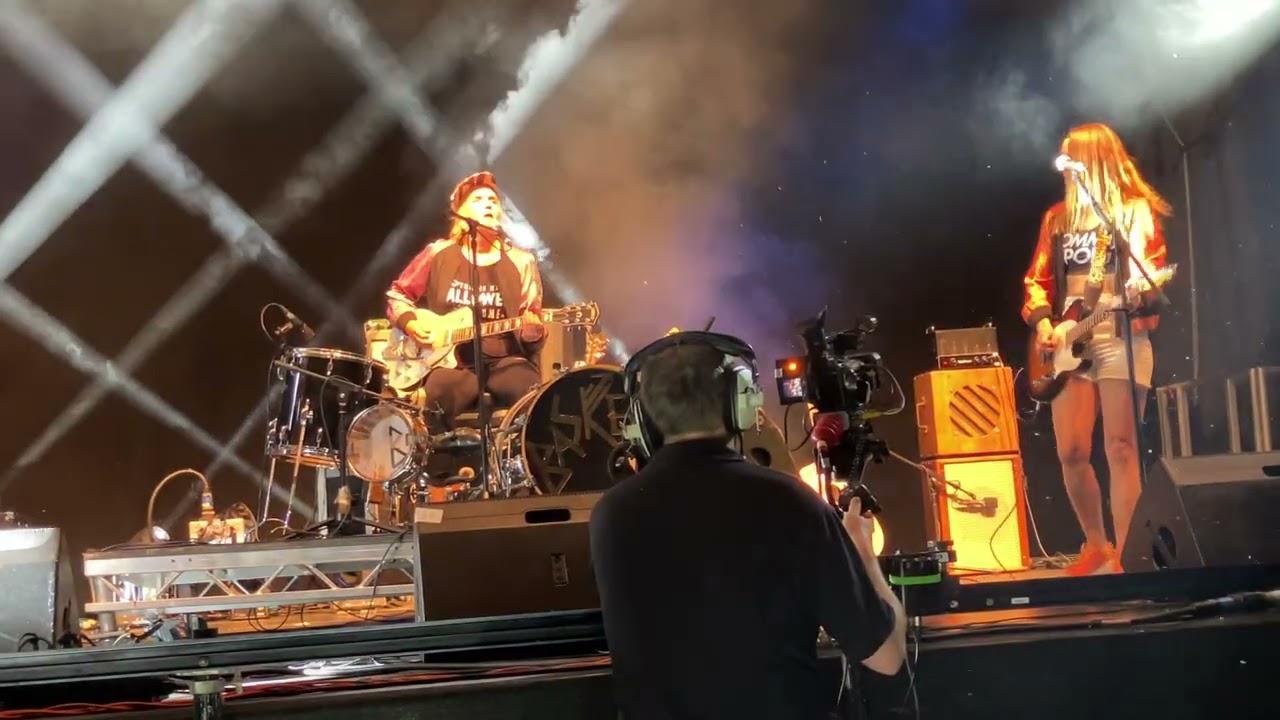 Down By The River (Neil Young) by Baskery (live)
