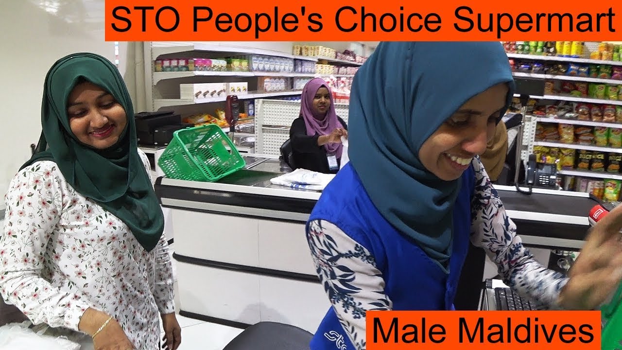 Male STO People's Choice Supermart Supermarket Maldives