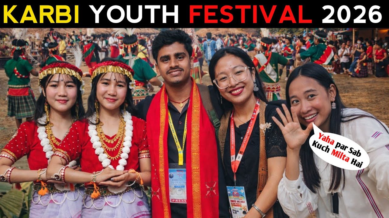 Why Karbi Girls are so beautiful ? | KYF Taralangso 2026 |Karbi Youth Festival 2026