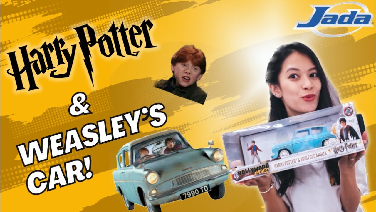 Jada Harry Potter & 1959 Ford Anglia - Weasleys Car!