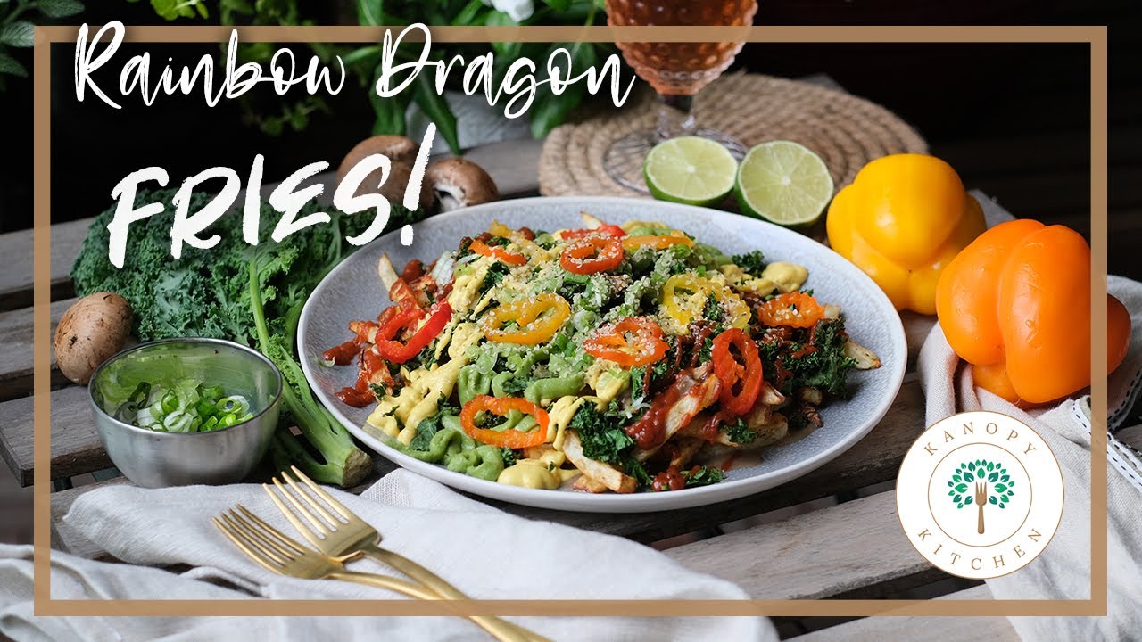 Rainbow Dragon Fries | Plant-Based