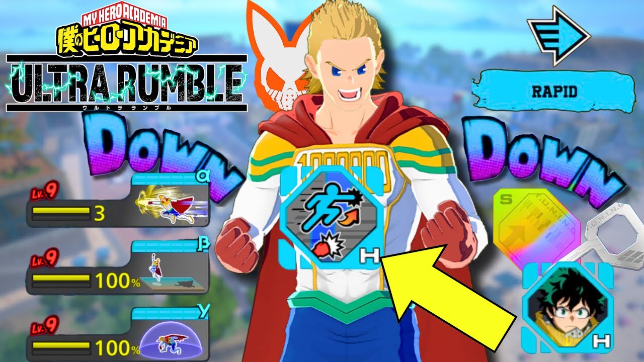 TUNING MIRIO WITH OFA DEKU SPECIAL SKILL ACCELERATE! (MIRIO WITH GEARSHIFT) My Hero Ultra Rumble