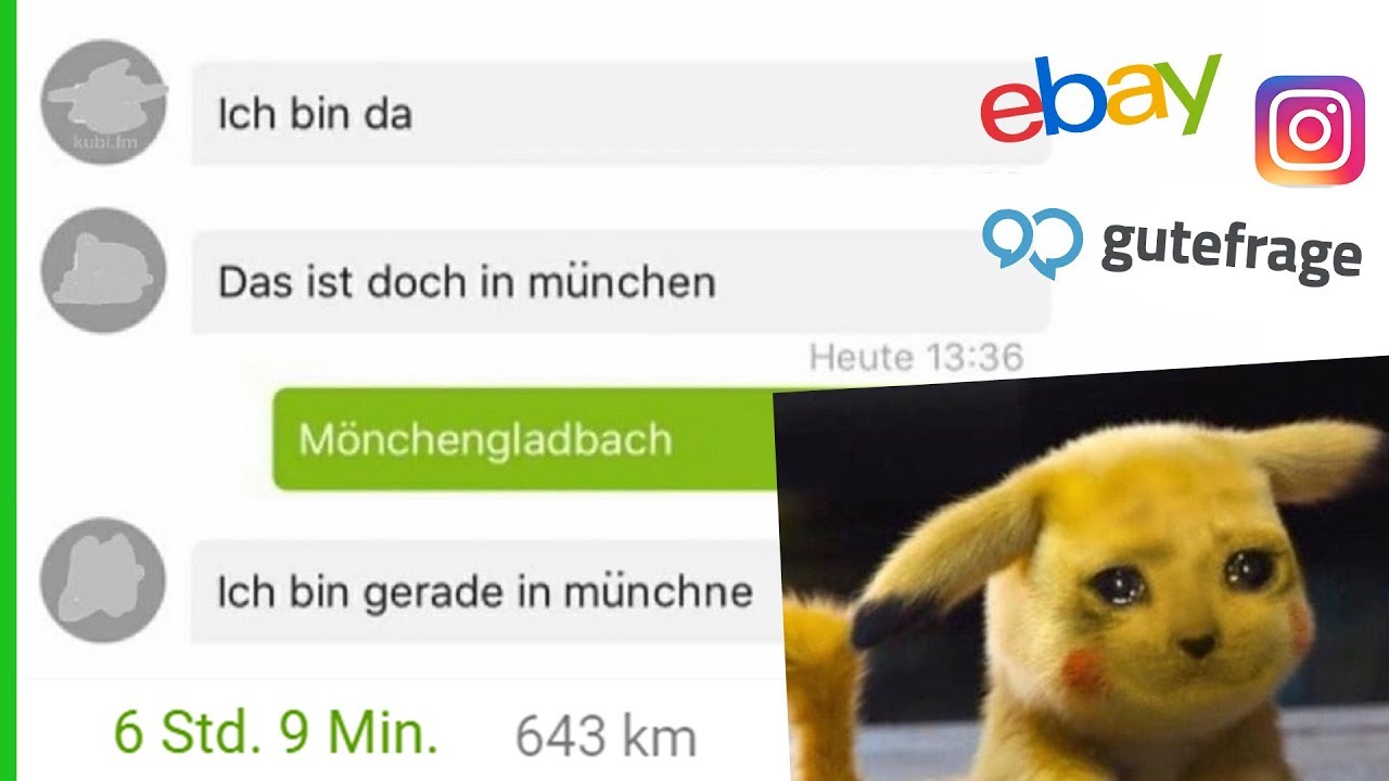 Das Internet übertrifft jedes Mal aufs neue meine Erwartungen...