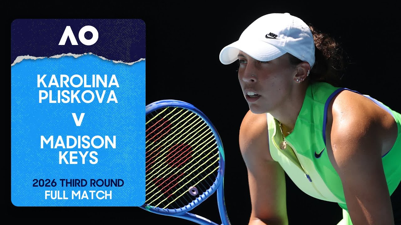 Karolina Pliskova v Madison Keys Full Match | Australian Open 2026 Third Round