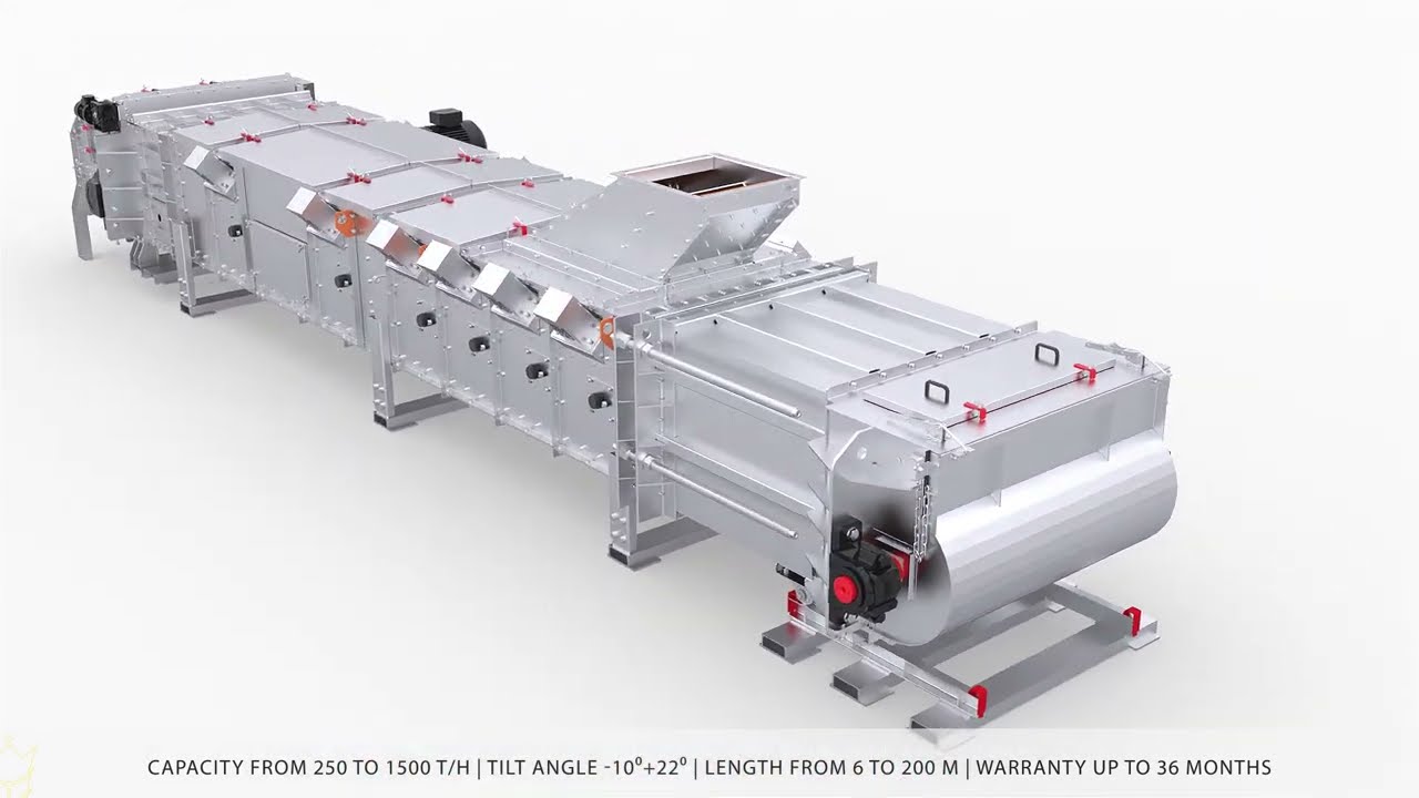 Enclosed belt conveyor ZEO-BCE