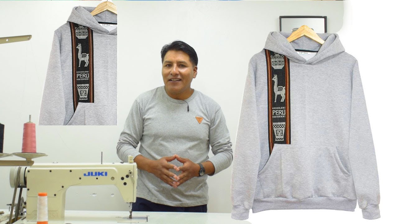 HERMOSO SUDADERA O POLERON CON DETALLES DE AGUAYO UNISEX/Tips De Confeccion