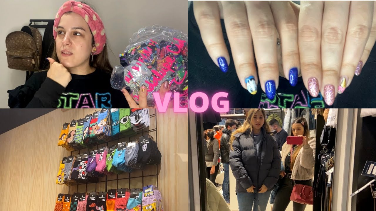 VLOG: Voy a hacerme las UÑAS, voy con mi hermana al SHOPPING, me pido la PEOR ENSALADA y SKINCARE!