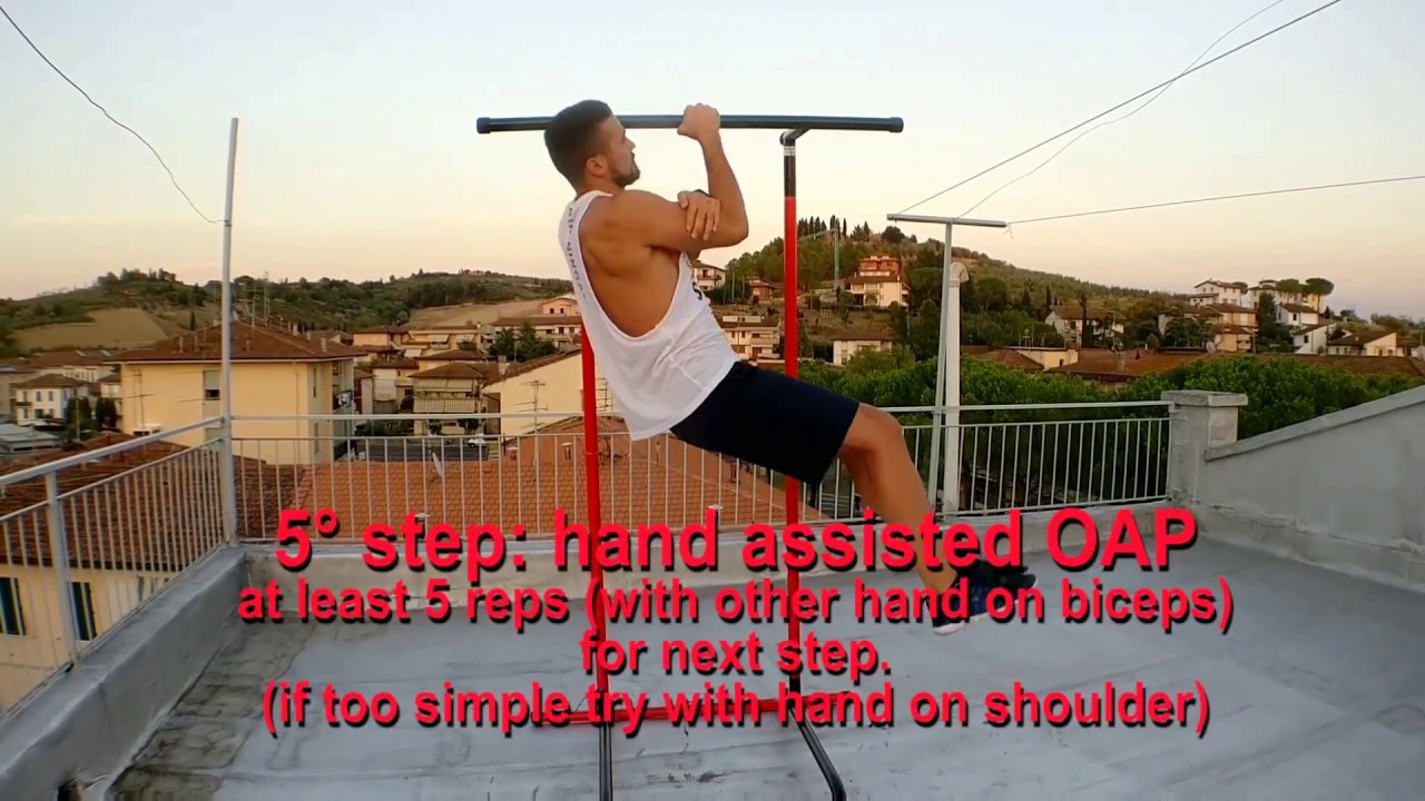 Quick Tutorial OAP (One Arm Pull-up) on PULL-UP MATE
