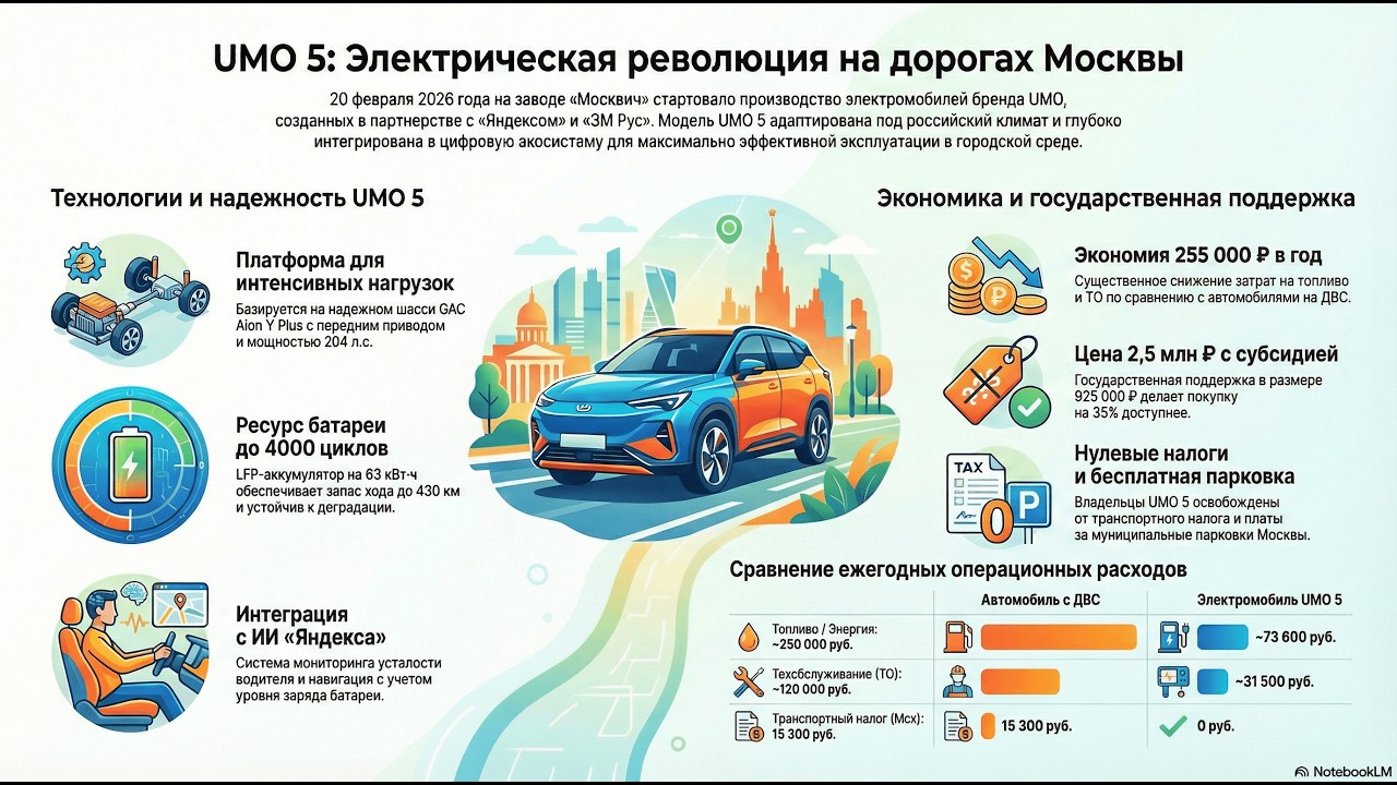 Стратегия внедрения электромобилей бренда UMO