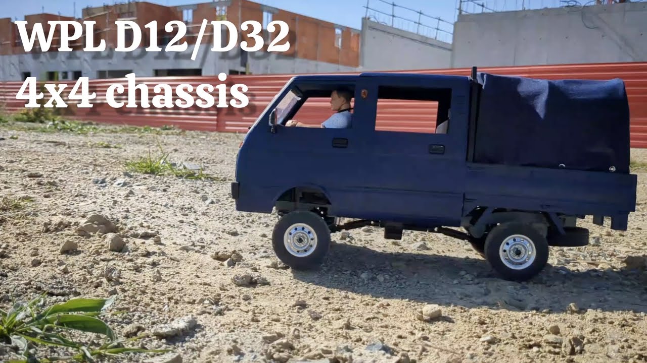 WPL D12/D32 4x4 chassis free build