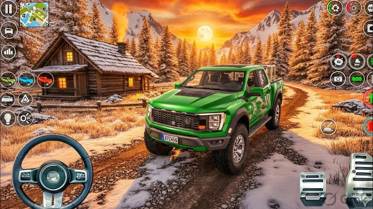 Game 4×4 Offroad Jeep Driving 3D - Drive SUV 4x4 Jeep Offroad Game